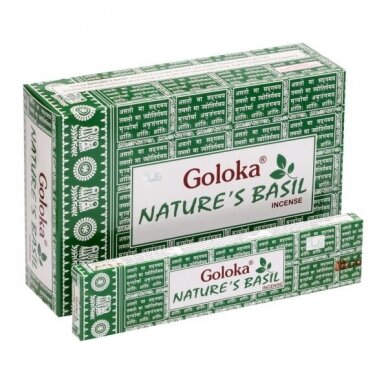 Goloka Nature's Basil smilkalai x 12