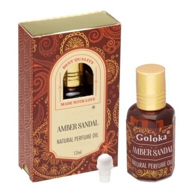 Goloka Amber Sandal aliejiniai kvepalai