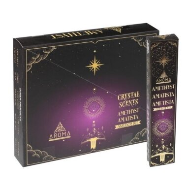 Aroma Crystal Collection Amethyst smilkalai x 12 Aroma Crystal Collection Amethyst smilkalai x 12