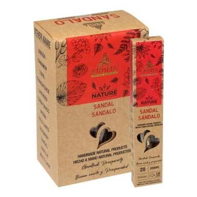 Aroma Nature Sandal smilkalai x 12 Aroma Nature Sandal smilkalai x 12
