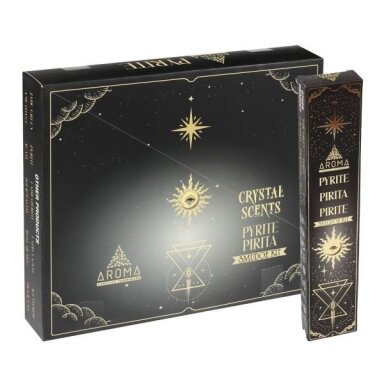 Aroma Crystal Collection Pyrite smilkalai x 12 Aroma Crystal Collection Pyrite smilkalai x 12