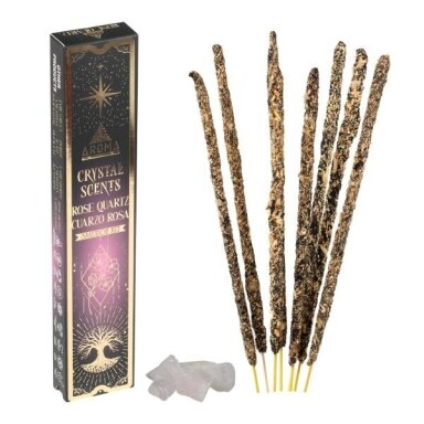 Aroma Crystal Collection Rose Quartz smilkalai x 12 Aroma Crystal Collection Rose Quartz smilkalai x 12