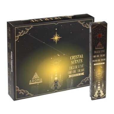 Aroma Crystal Collection Tiger Eye smilkalai x 12 Aroma Crystal Collection Tiger Eye smilkalai x 12