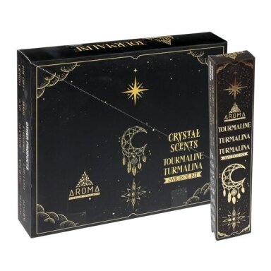 Aroma Crystal Collection Tourmaline smilkalai x 12 Aroma Crystal Collection Tourmaline smilkalai x 12