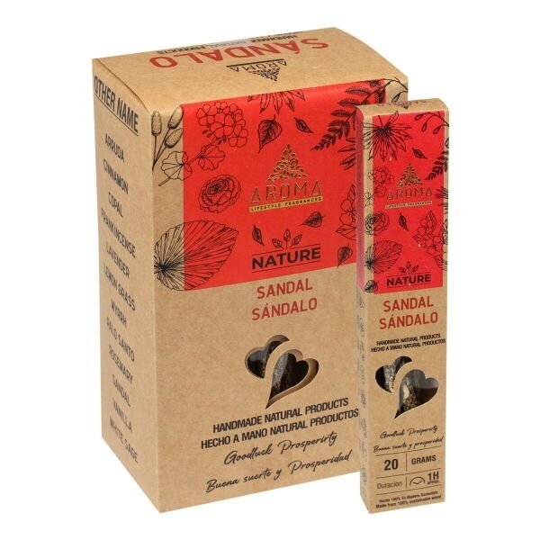 Aroma Nature Sandal smilkalai x 12 Aroma Nature Sandal smilkalai x 12