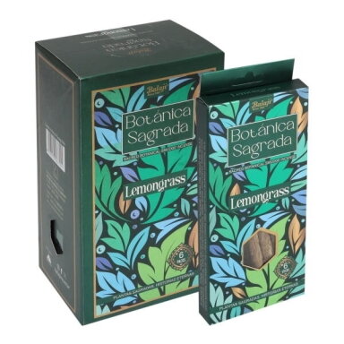 Balaji Botánica Sagrada Lemongrass - citrinžolių kvapo Smudge smilkalai, 6 vnt. Balaji Botánica Sagrada Lemongrass - citrinžolių kvapo Smudge smilkalai, 6 vnt.