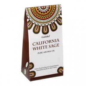 Goloka Californian White Sage aromatinis aliejus