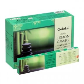 Goloka Lemon Grass smilkalai x 12