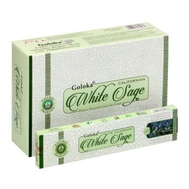 Goloka Californian White Sage smilkalai x 12
