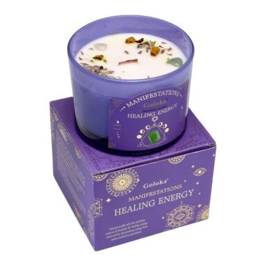 Goloka Healing Energy aromatinė žvakė