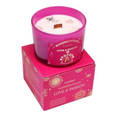 Goloka Love & Passion aromatinė žvakė