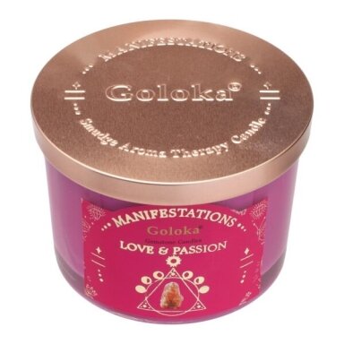 Goloka Love & Passion aromatinė žvakė