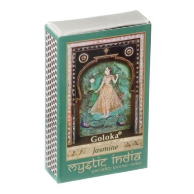 Goloka Mystic India Jasmine kūginiai smilkalai Goloka Mystic India Jasmine kūginiai smilkalai