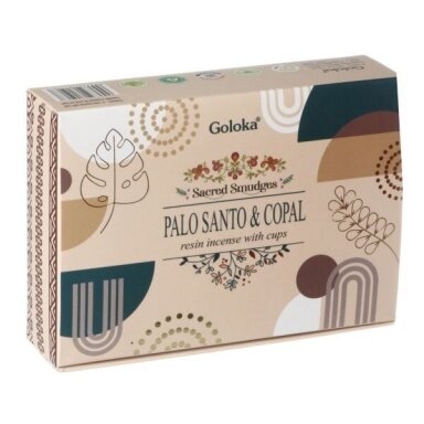 Goloka Palo Santo & Copal dervos smilkalai Goloka Palo Santo & Copal dervos smilkalai