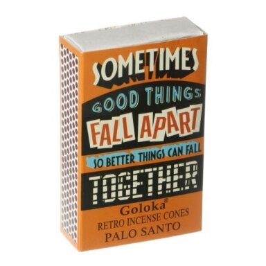 Goloka Retro Palo Santo kūginiai smilkalai Goloka Retro Palo Santo kūginiai smilkalai