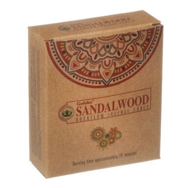 Goloka Sandalwood Backflow smilkalai