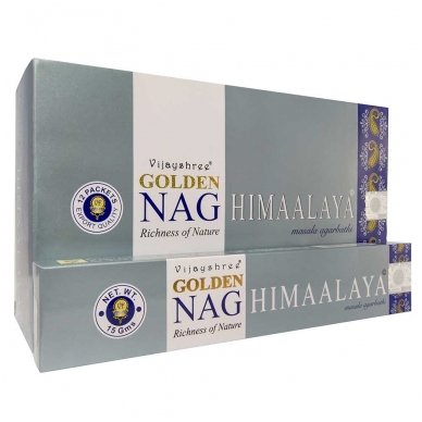 Golden Nag Himaalaya smilkalai x 12