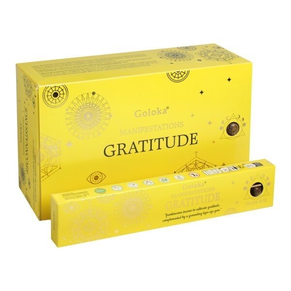 Goloka Manifestations – Gratitude smilkalai x 12