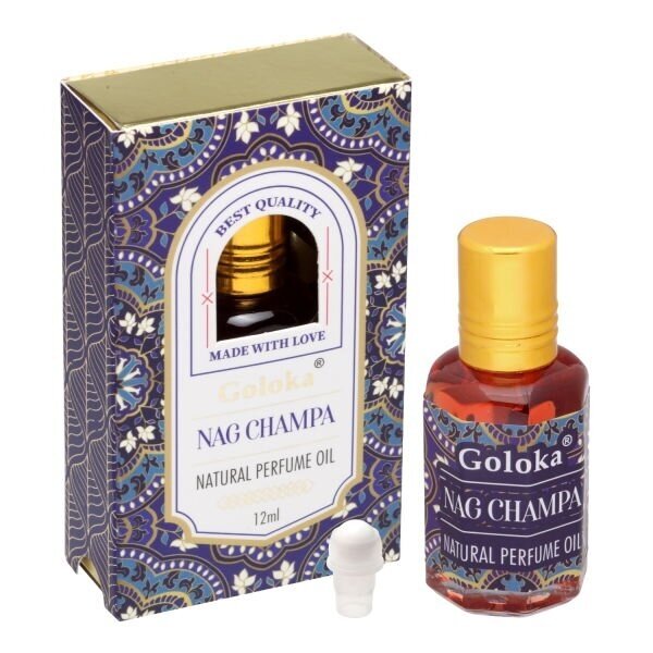 Goloka Nag Champa aliejiniai kvepalai Goloka Nag Champa aliejiniai kvepalai