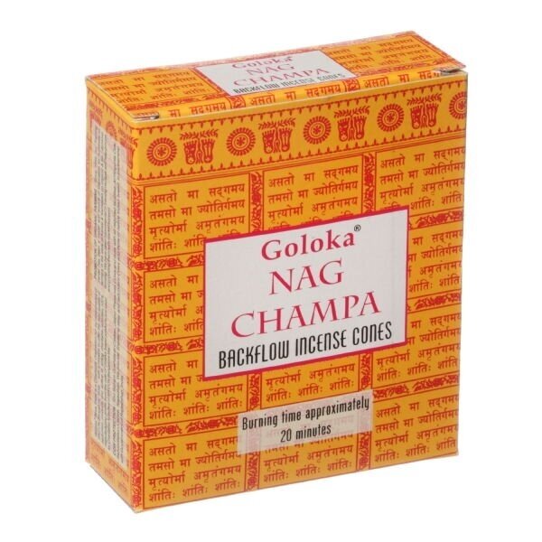 Goloka Nag Champa Backflow smilkalai Goloka Nag Champa Backflow smilkalai