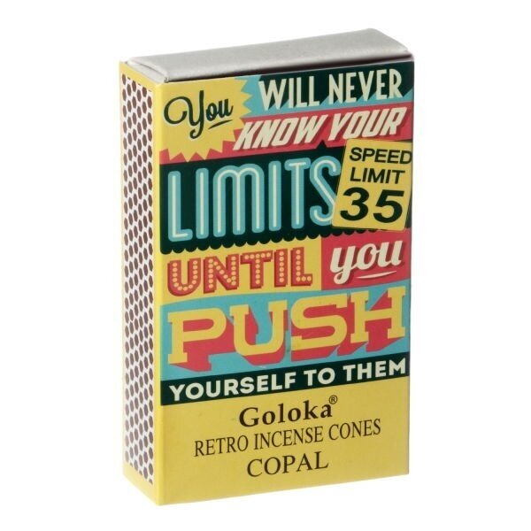 Goloka Retro Copal kūginiai smilkalai Goloka Retro Copal kūginiai smilkalai