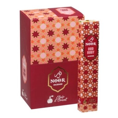 Hari Darshan Noor Oud Ruby smilkalai x 12 Hari Darshan Noor Oud Ruby smilkalai x 12