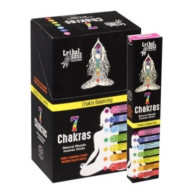 Hari Darshan Tribal Soul 7 Chakras smilkalai x 12 Hari Darshan Tribal Soul 7 Chakras smilkalai x 12