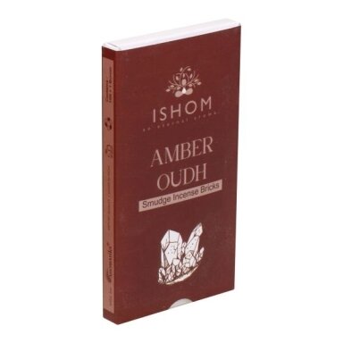 Ishom Amber Oudh smilkalų plytelės x 12