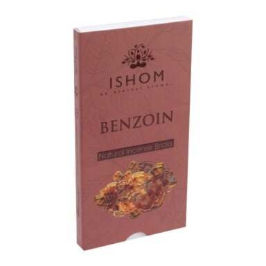 ISHOM Benzoin smilkalų plytelės ISHOM Benzoin smilkalų plytelės