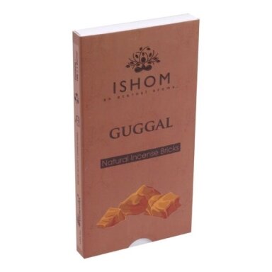 ISHOM Guggul smilkalų plytelės ISHOM Guggul smilkalų plytelės