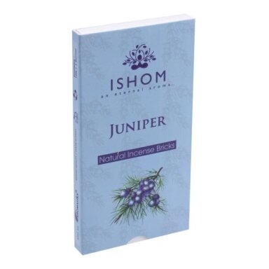 ISHOM Juniper smilkalų plytelės ISHOM Juniper smilkalų plytelės