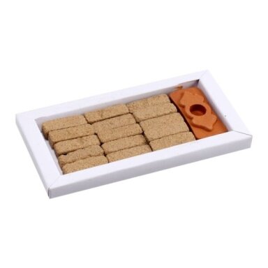 ISHOM Juniper smilkalų plytelės x 12 ISHOM Juniper smilkalų plytelės x 12