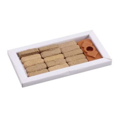 ISHOM Pine smilkalų plytelės x 12 ISHOM Pine smilkalų plytelės x 12