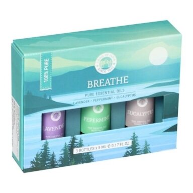 Breathe eterinių aliejų rinkinys Breathe eterinių aliejų rinkinys