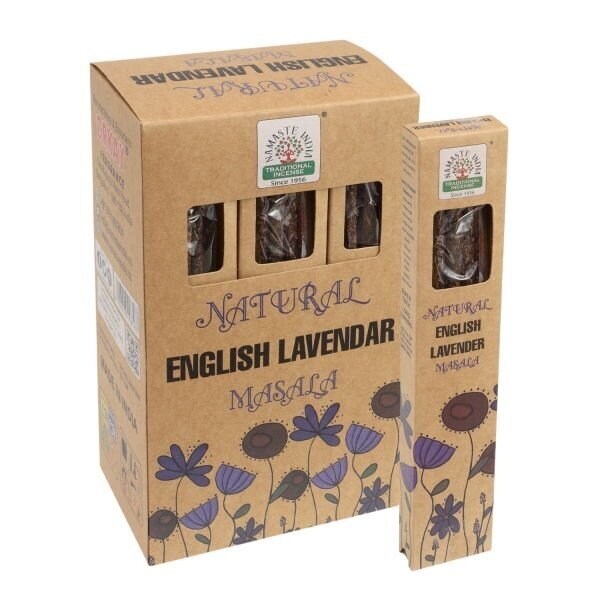 Namaste India English Lavender smilkalai x 12 Namaste India English Lavender smilkalai x 12