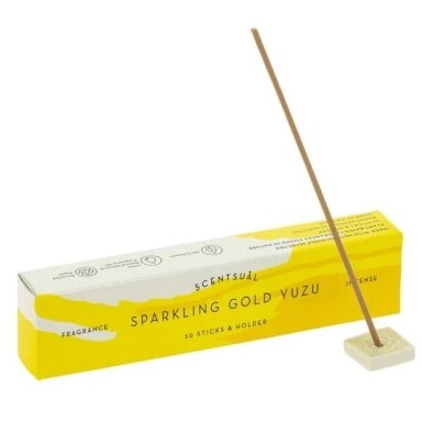 Nippon Kodo Scentsual Sparkling Gold Yuzu smilkalai Nippon Kodo Scentsual Sparkling Gold Yuzu smilkalai