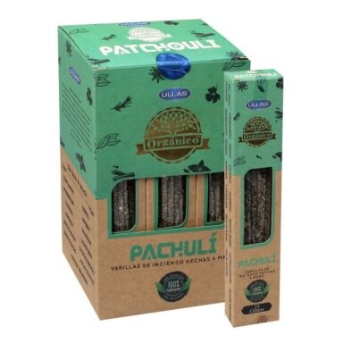 Organico Patchouli smilkalai x 12 Organico Patchouli smilkalai x 12