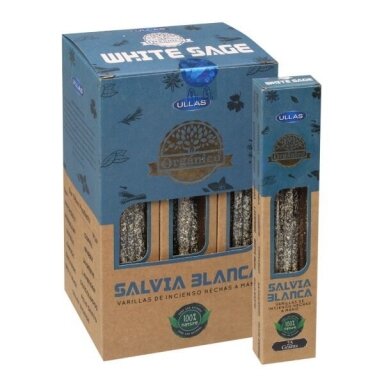 Organico White Sage smilkalai x 12 Organico White Sage smilkalai x 12