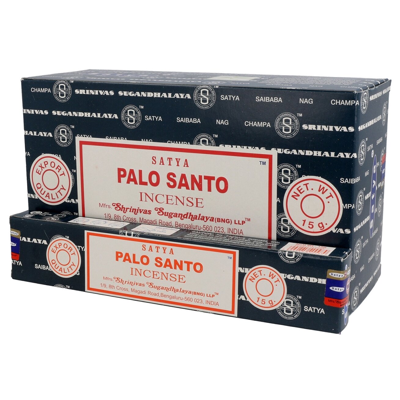 Satya Palo Santo smilkalai x 12 Satya Palo Santo smilkalai x 12