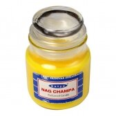 Satya Nag Champa aromatinė žvakė 3oz