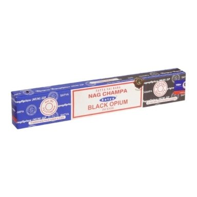 Satya Nag Champa & Black Opium smilkalai Satya Nag Champa & Black Opium smilkalai