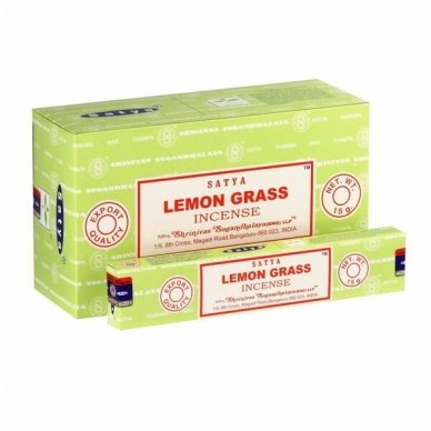 Satya Lemon Grass smilkalai x 12