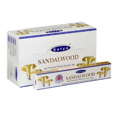Satya Premium Sandalwood smilkalai x 12