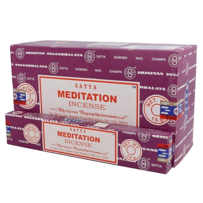 Satya Meditation smilkalai x 12 Satya Meditation smilkalai x 12