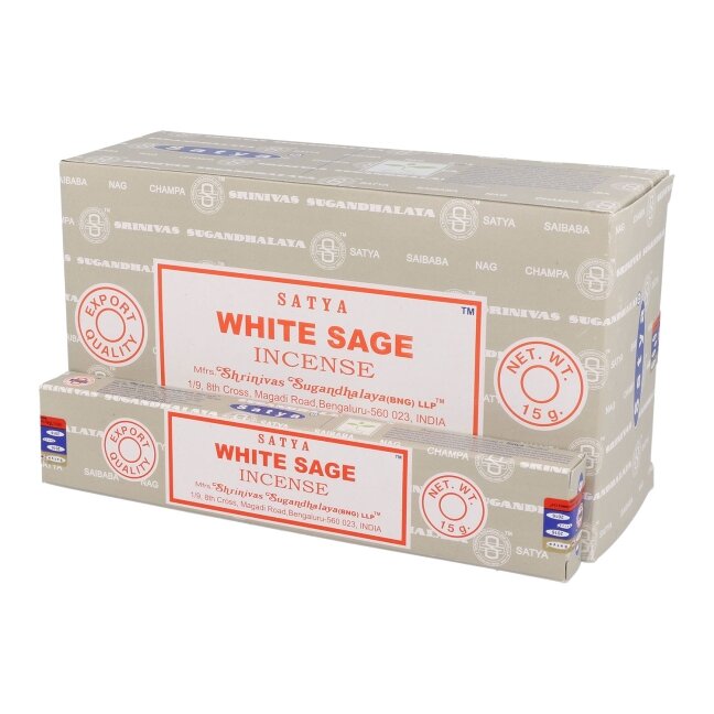 Satya White Sage smilkalai x 12 Satya White Sage smilkalai x 12