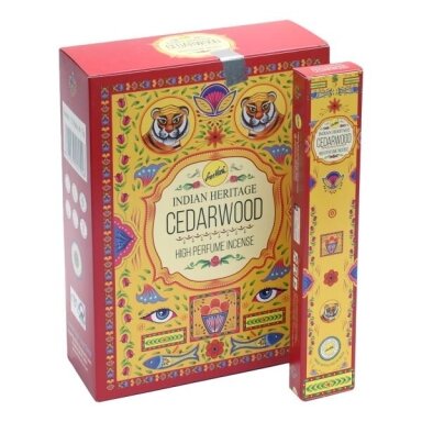 Sree Vani Indian Heritage Cedarwood smilkalai x 12