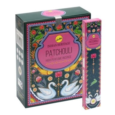 Sree Vani Indian Heritage Patchouli smilkalai x 12