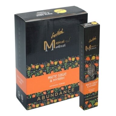 Sree Vani Magical Manifest White Sage & Myrrh smilkalai x 12