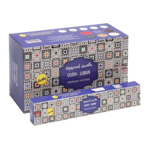 Sree Vani Oudh - Luban smilkalai x 12 Sree Vani Oudh - Luban smilkalai x 12
