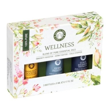 Wellness eterinių aliejų rinkinys Wellness eterinių aliejų rinkinys